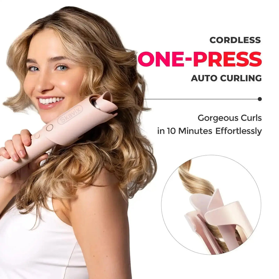 Final 3 Hours: π₯ Save 20% on the Auto-Rotating Curling Wand