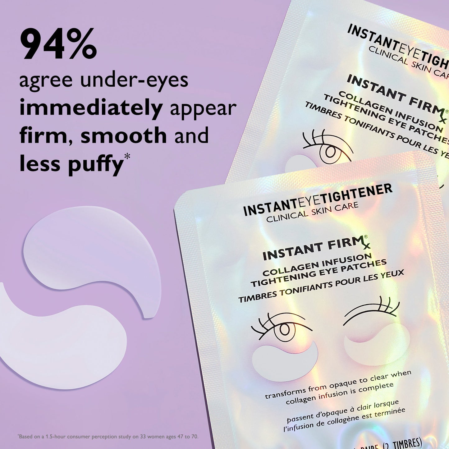 Final 3 Hours: 60%OFF🔥 Instant Collagen Infusion Tightening Eye Patches!