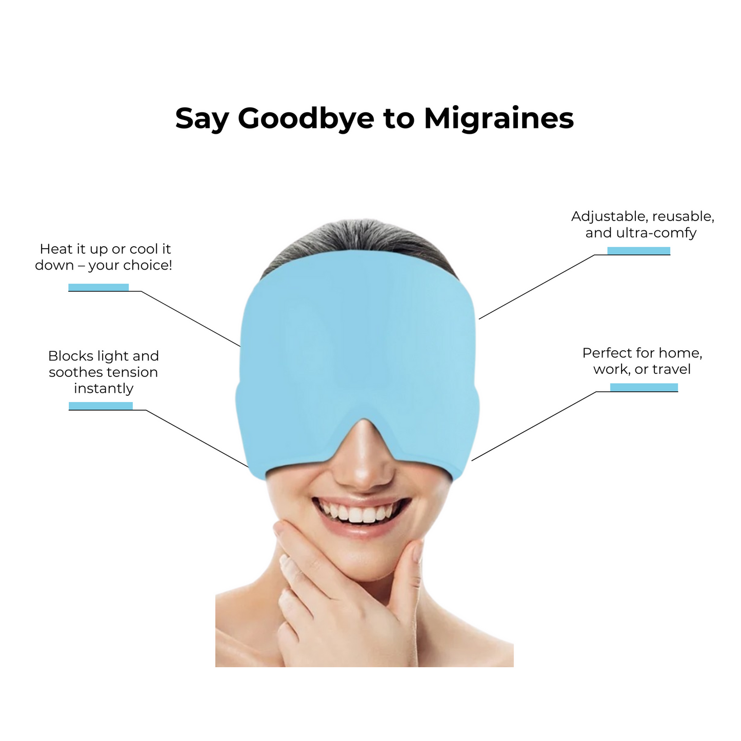 🌟Head Comfort Mask🌟Second Item Instantly Discounted!!