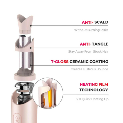 Final 3 Hours: 🔥 Save 20% on the Auto-Rotating Curling Wand