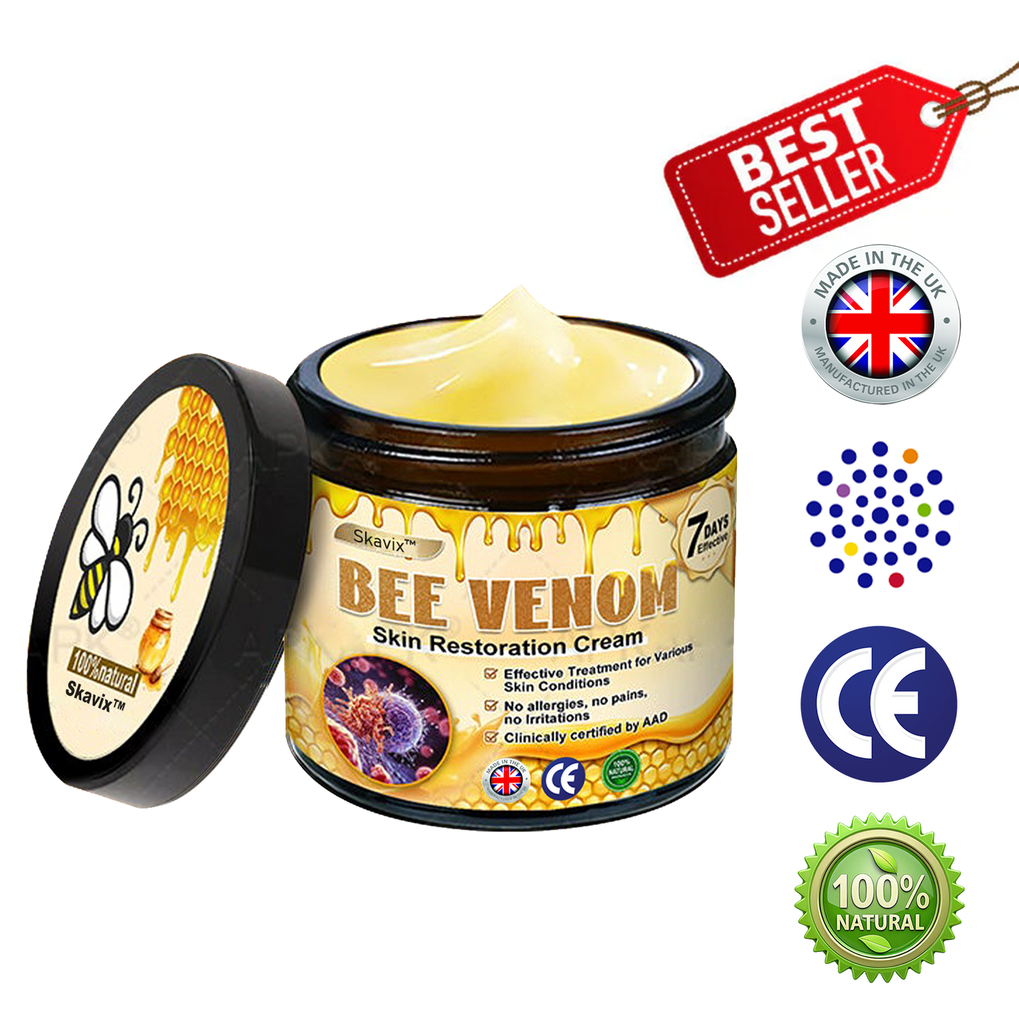✨✨Skavix™ Bee venom Comprehensive Cream — 🔥Limited Time 80% OFF🔥